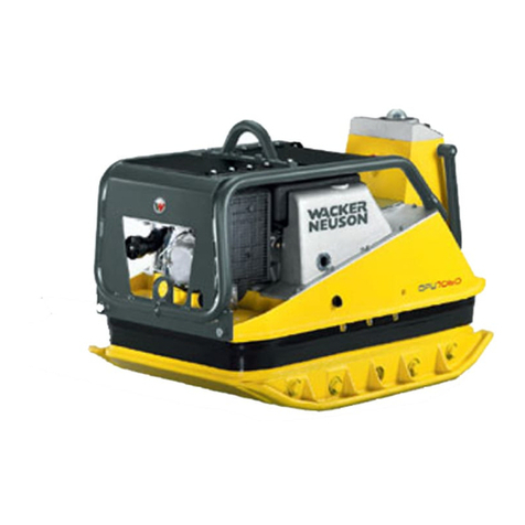 Wacker Neuson DPU 7060SC User manual