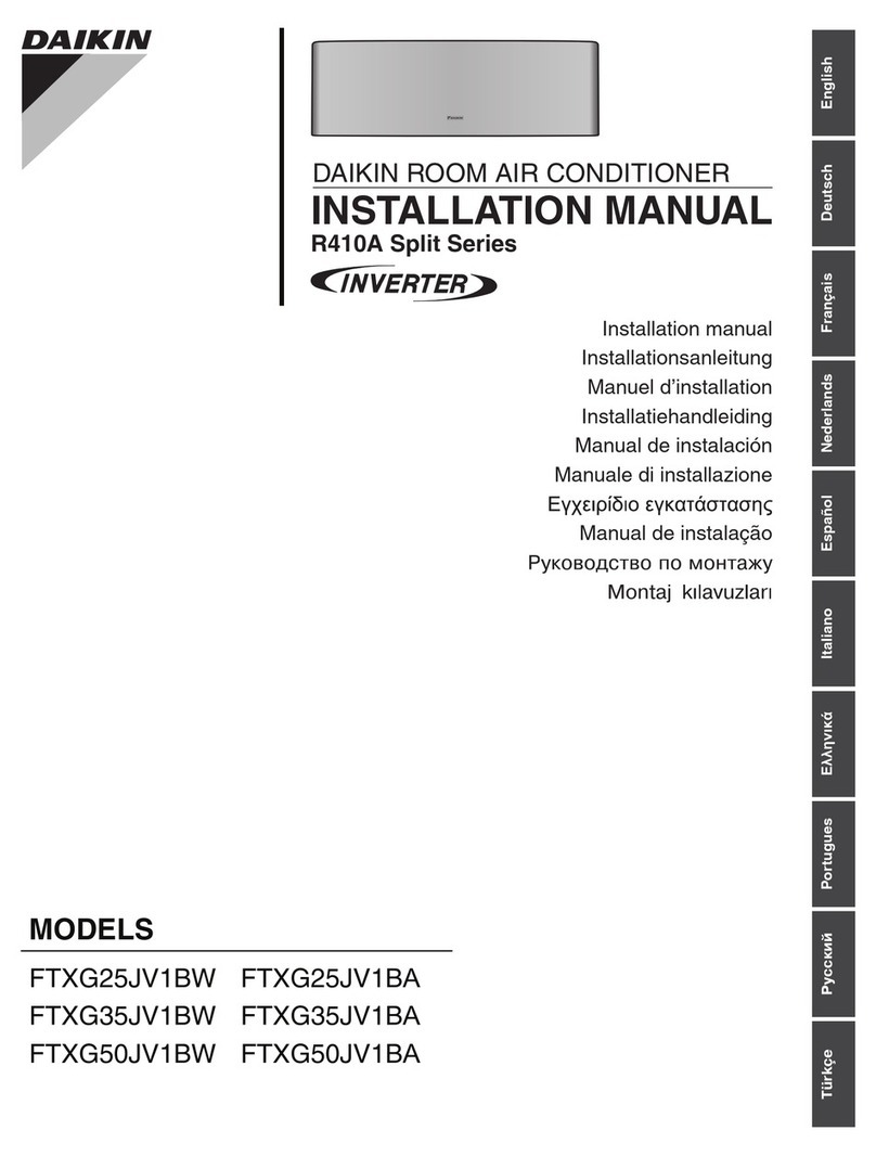 Daikin Super Multi NX FTXG25JV1BW User manual