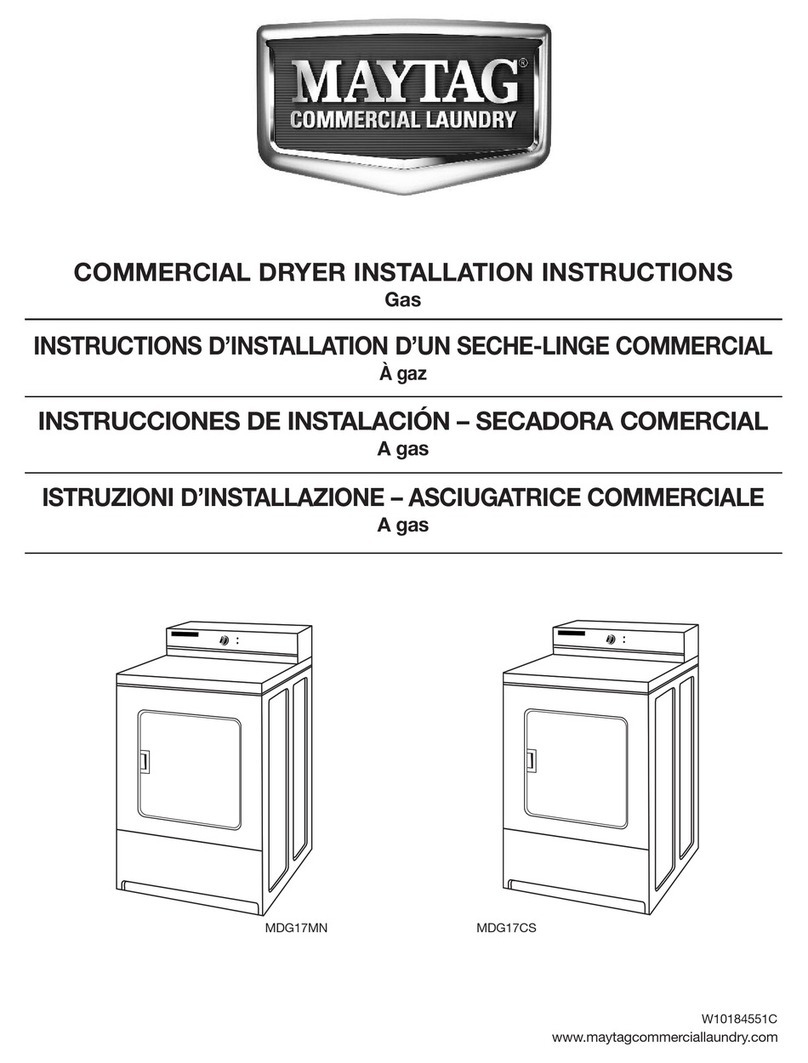 Maytag MDG17MN User manual