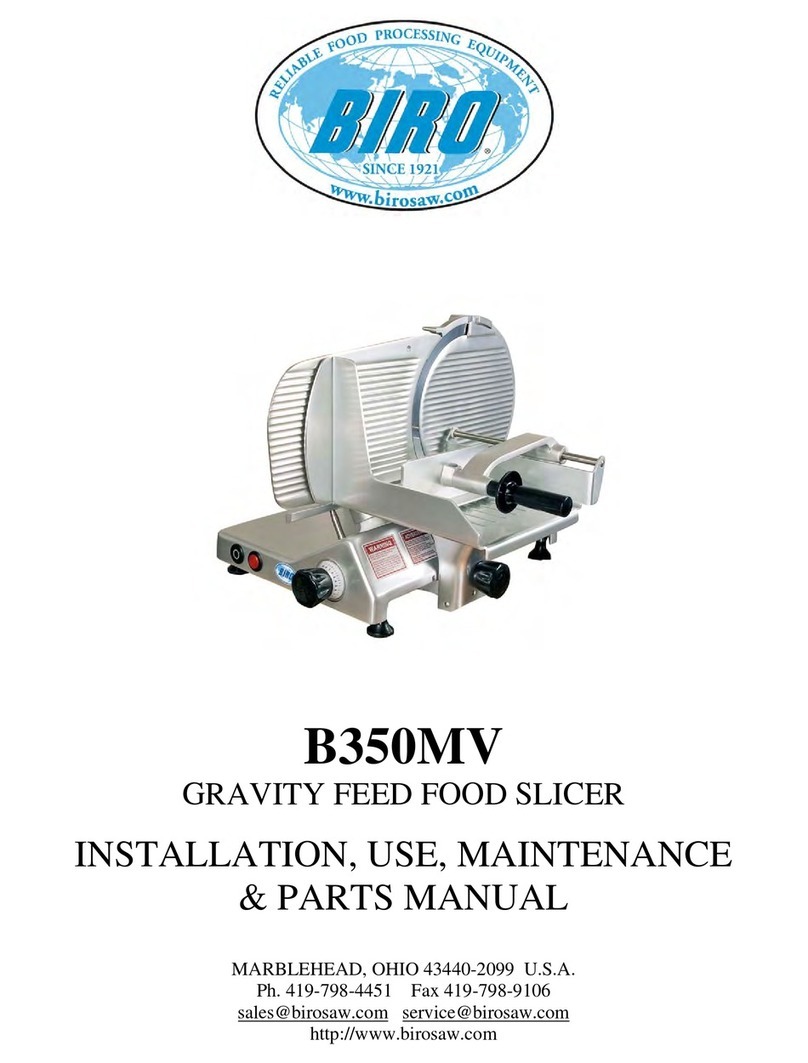 BIRO B350MV Installation & user manual BIRO B350MV Installation & user manual