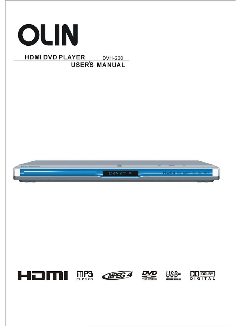 Olin DVH-220 user manual