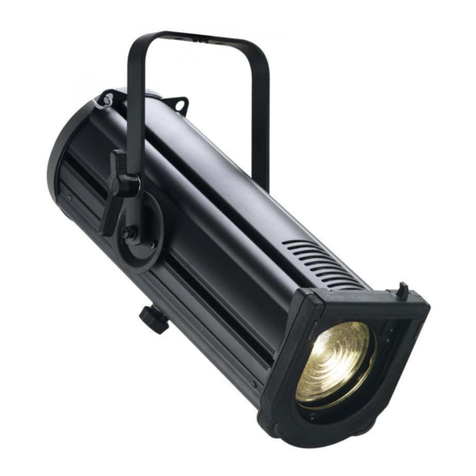 Philips PLFRESNEL 1 LED LUMINAIRES Installation & user manual