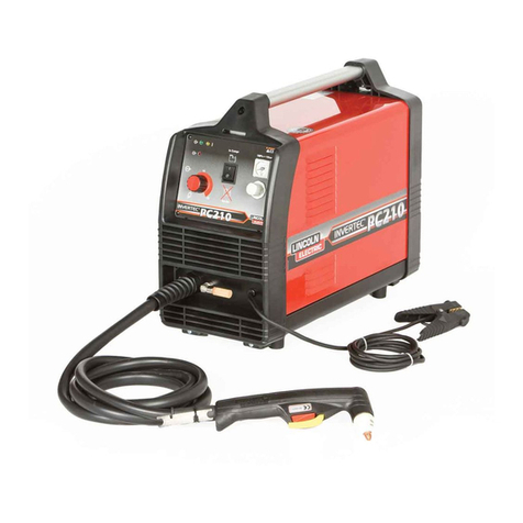Lincoln INVERTEC PC208 User manual