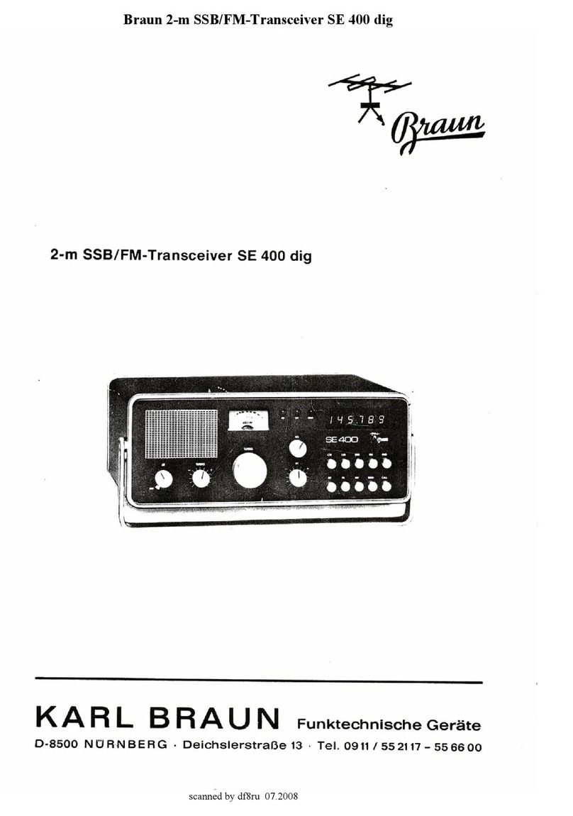 Braun SE 400 dig instruction manual