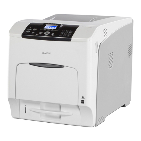 Ricoh SP C435DN User manual