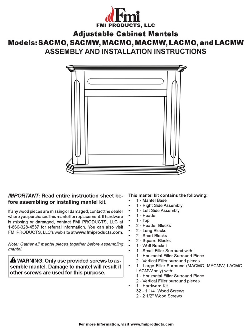 FMI SACMO Instruction manual