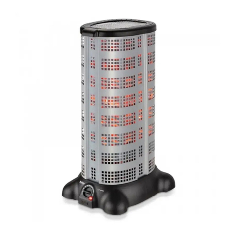 Fakir LS 2400 Estove manual