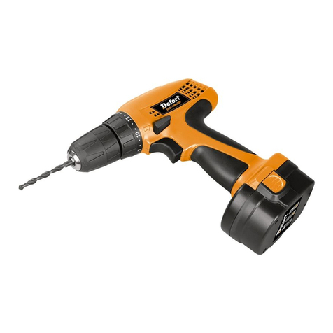 Defort DCD-18Nx2DF user manual