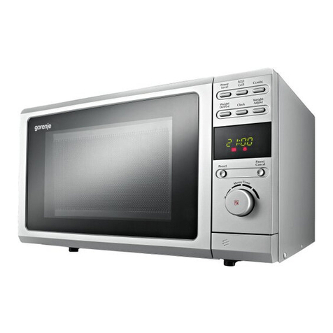 Gorenje MO 20 DGS User manual