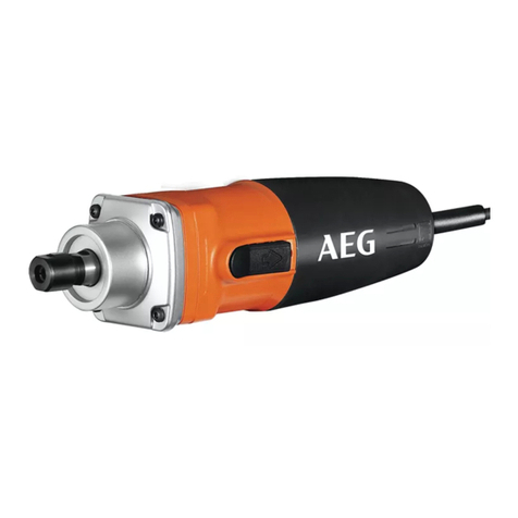 AEG GS 500 E User manual