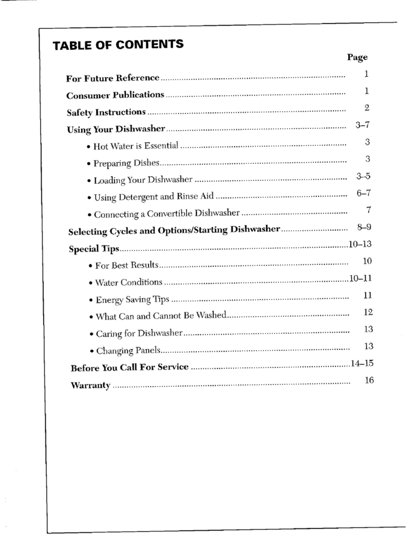 Maytag DWC4910AAW Owner's manual