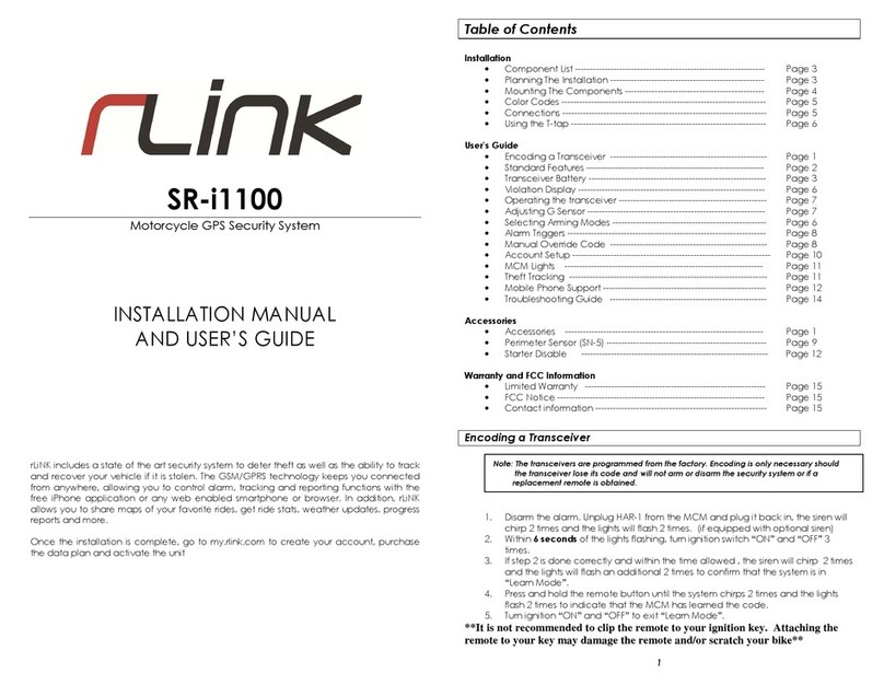 Scorpio SR-i1100 Installation manual and user's guide Scorpio SR-i1100 Installation manual and user's guide