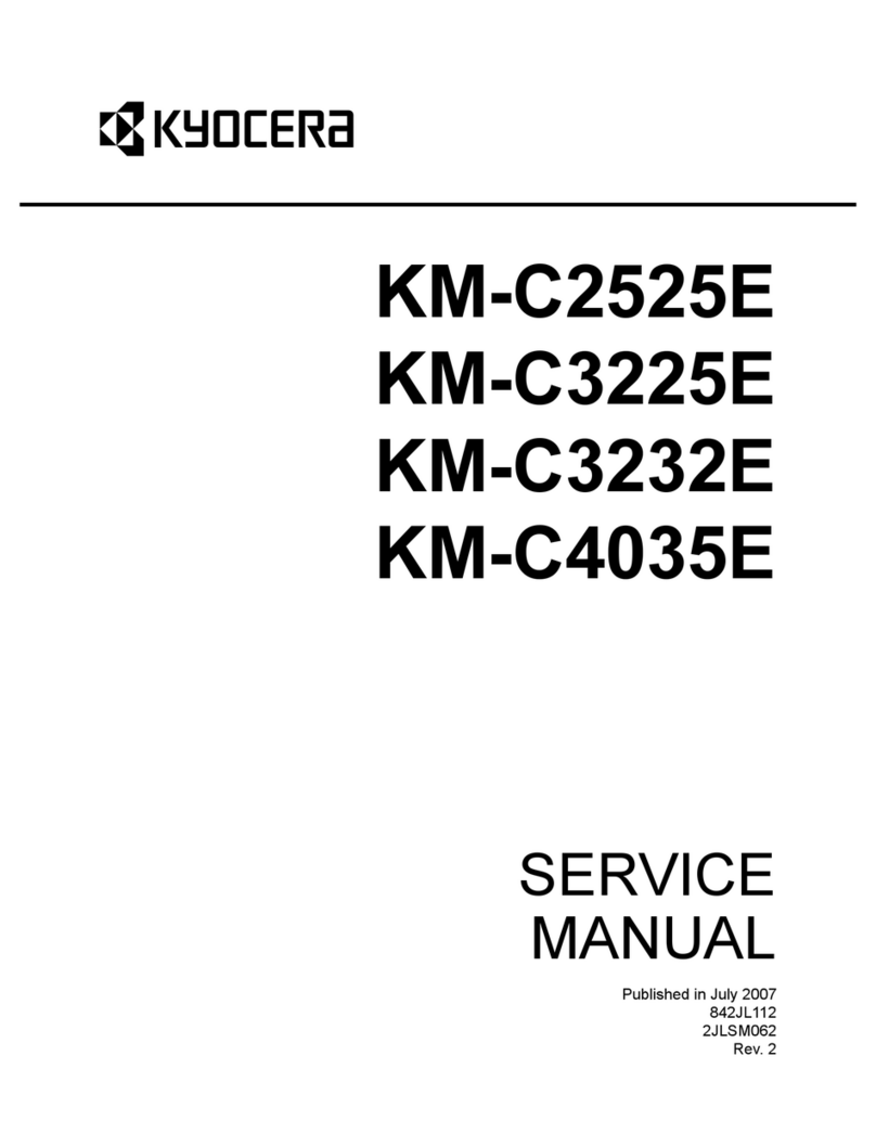 Kyocera KM-C2525E User manual