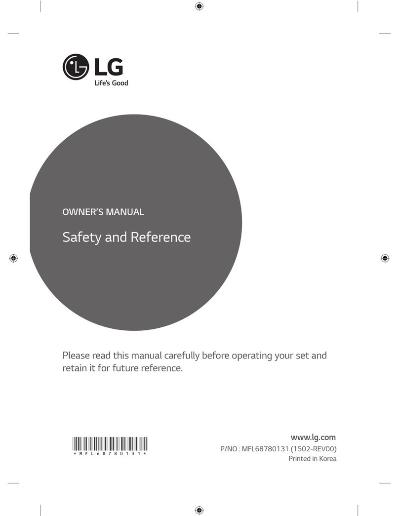 LG 40UF77 Series User manual