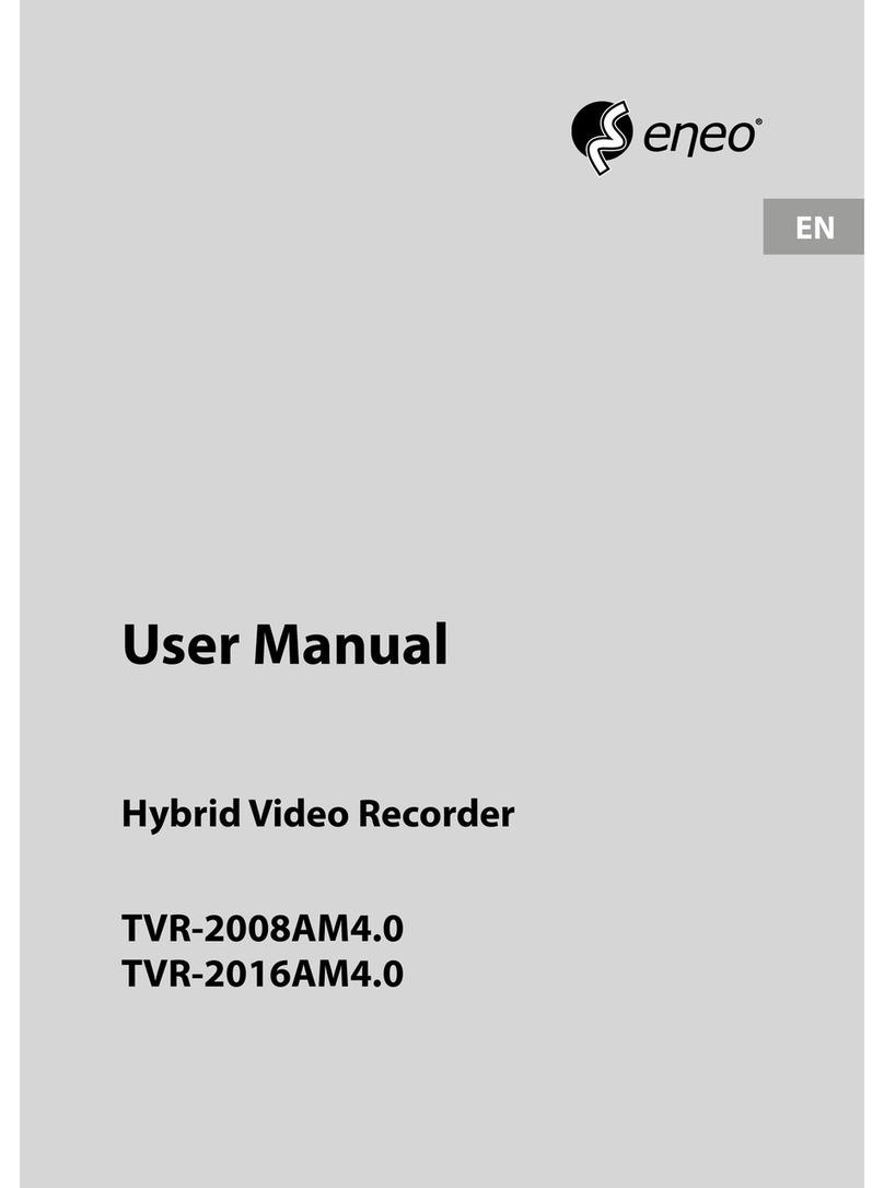 Eneo TVR-2008AM4.0 User manual