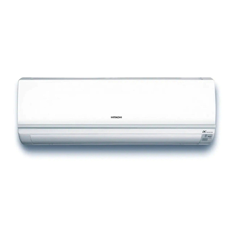 Hitachi RAS-X10CCK User manual