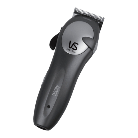 Vidal Sassoon VS318DA Instructions for use