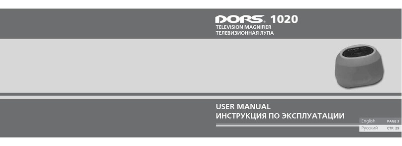 Dors 1020 user manual