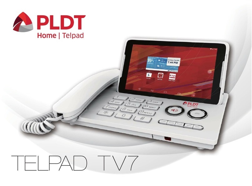 PLDT TELPAD TV7 Installation and operation manual