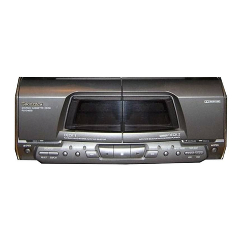 Technics RS-EH60 User manual