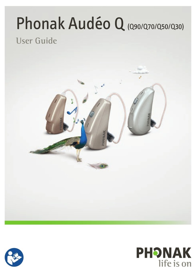 Phonak Q90 User manual