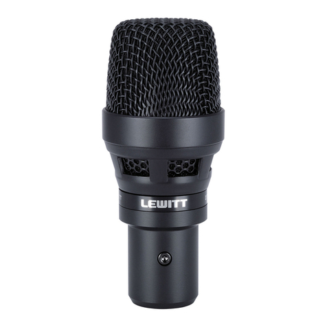 Lewitt DTP 340 TT User manual
