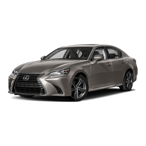 Lexus 2016 GS350 User manual