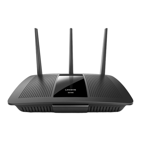 Linksys MAX-STREAM EA7400 User manual