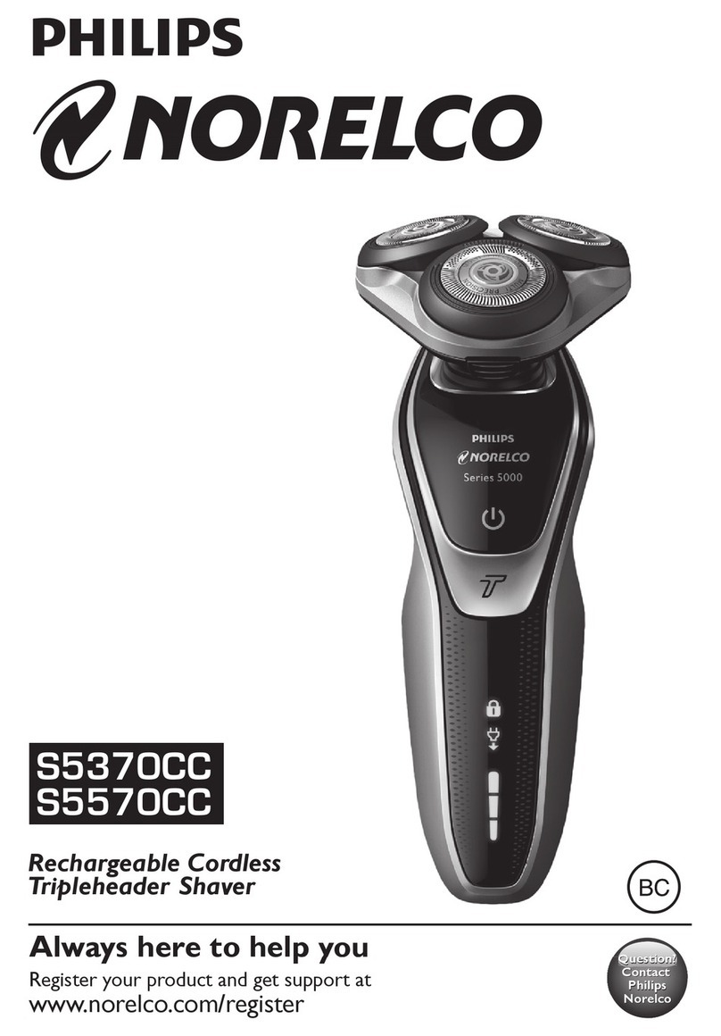 Philips Norelco S5370CC User manual