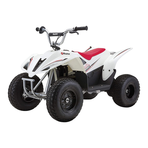 Razor DIRT QUAD 500 User manual
