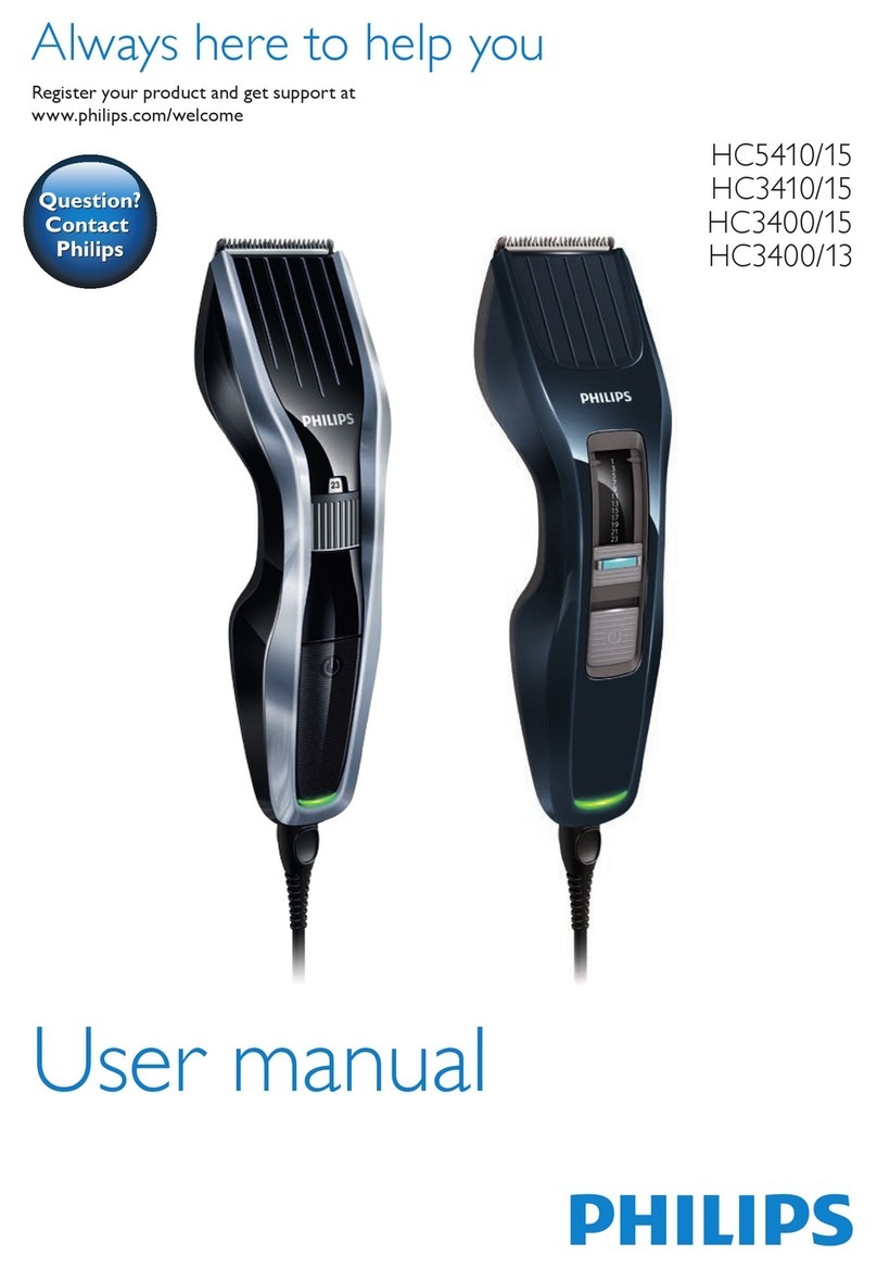 Philips HC5410/15 User manual