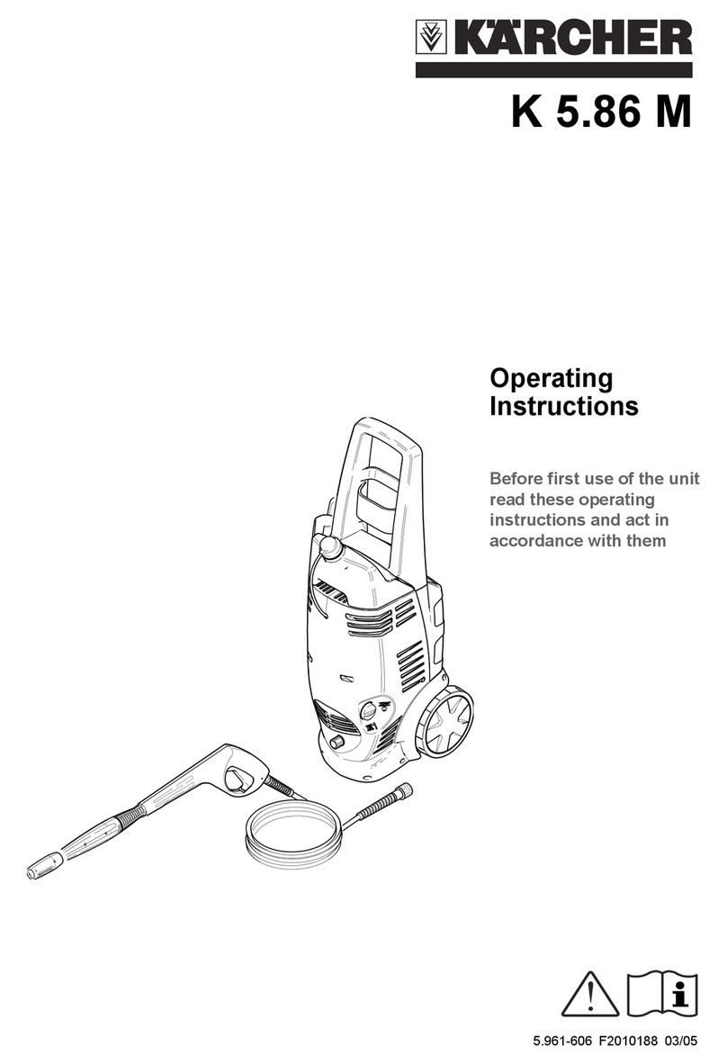 Kärcher K 5.86 M operating instructions