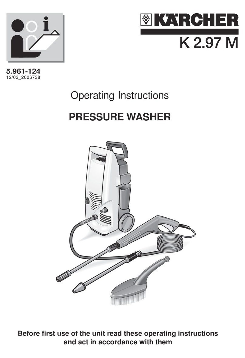 Kärcher K 2.110 M operating instructions