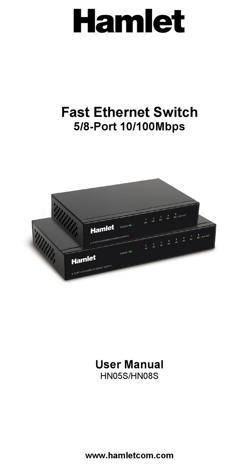 Hamlet HN05S User manual