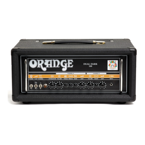 ORANGE DUAL DARK Series User manual ORANGE DUAL DARK Series User manual