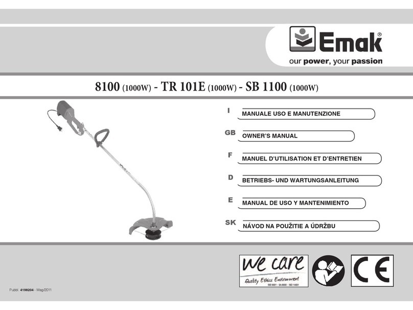 EMAK 8100 User manual