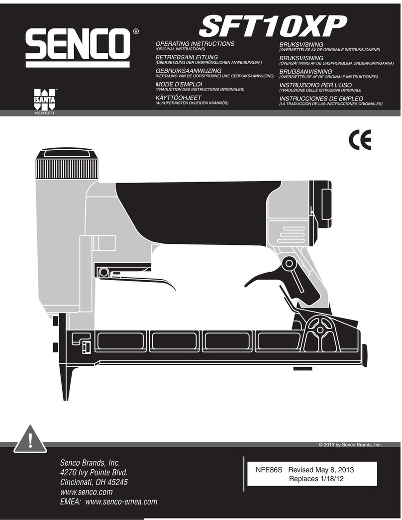 Senco SFT10XP User manual