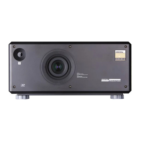 Digital Projection HIGHlite 660 Series User manual Digital Projection HIGHlite 660 Series User manual