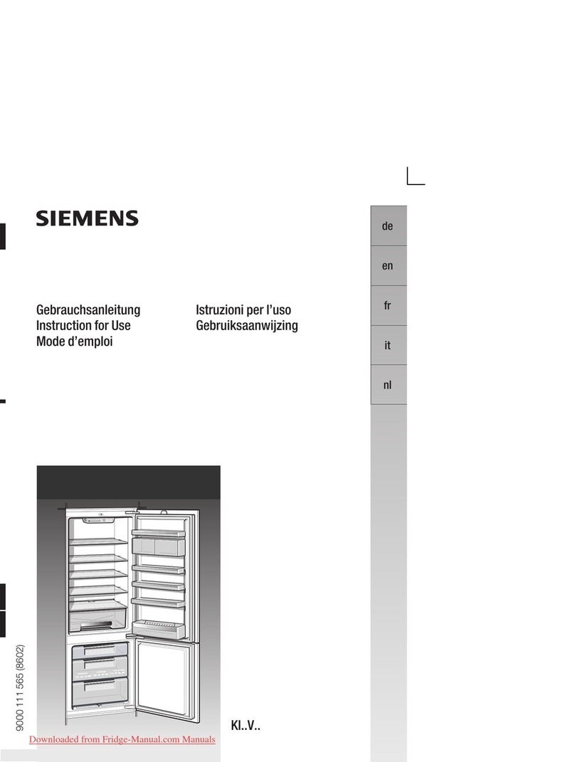 Siemens KI38VA50 User manual Siemens KI38VA50 User manual