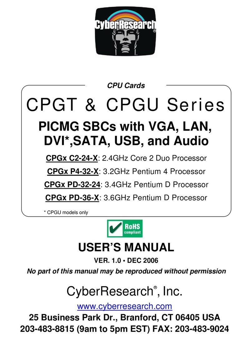 CyberResearch CPGT C2-24-X Series user manual