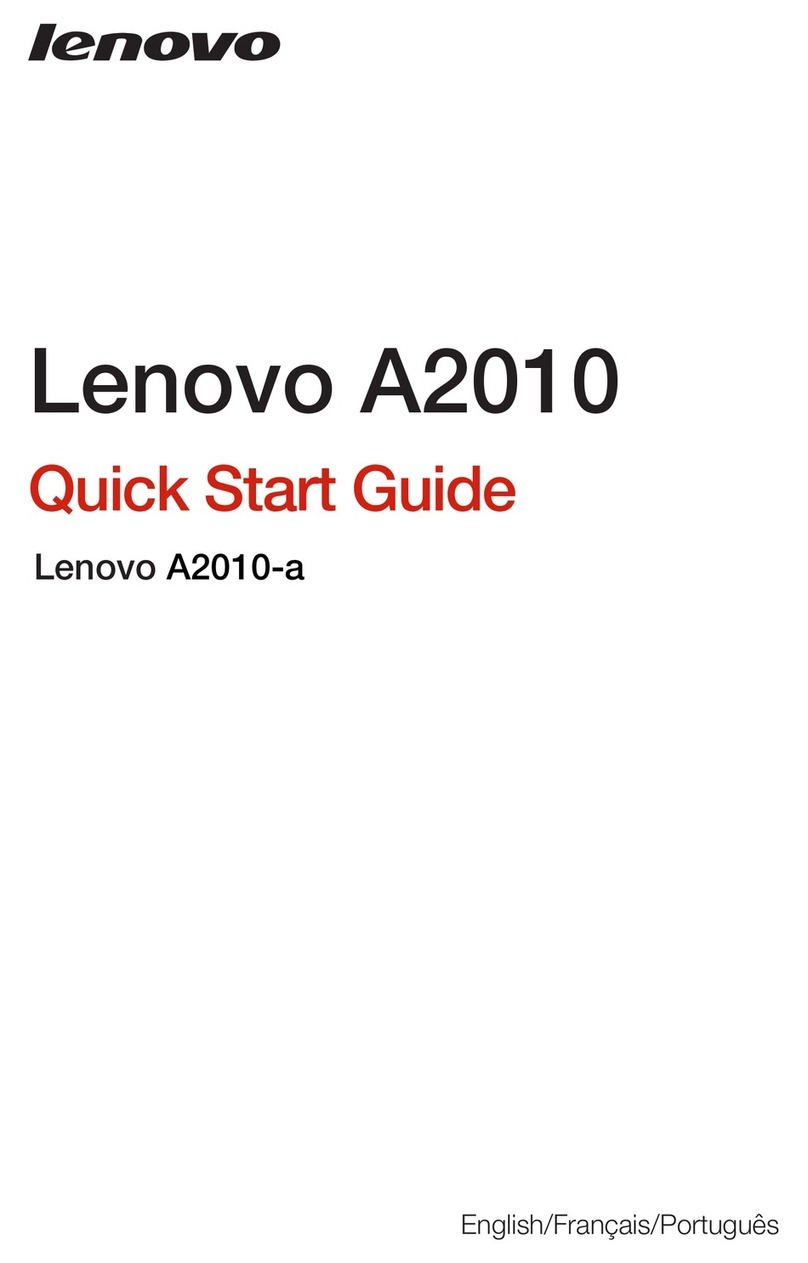 Lenovo A2010 User manual
