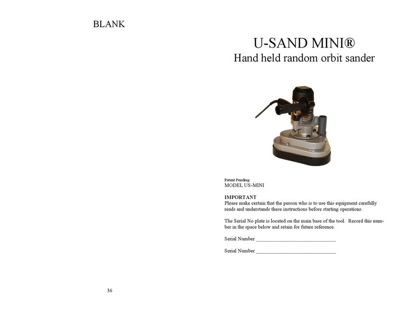 Cherryhill U-SAND MINI manual