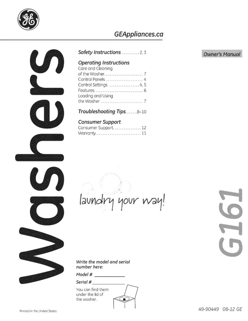 GE G161 User manual GE G161 User manual