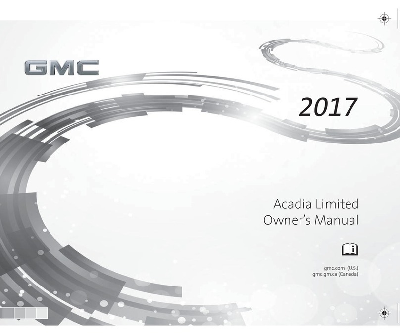 GMC Acadia Limited 7007 owner's manual