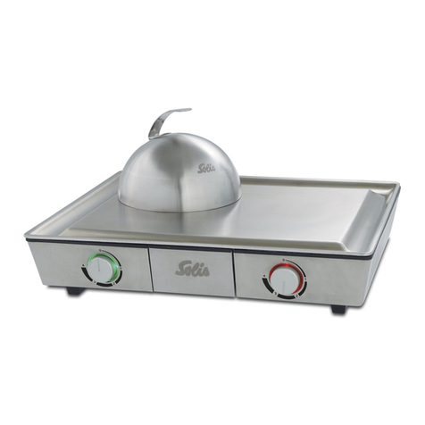 SOLIS TEPPANYAKI@HOME user manual