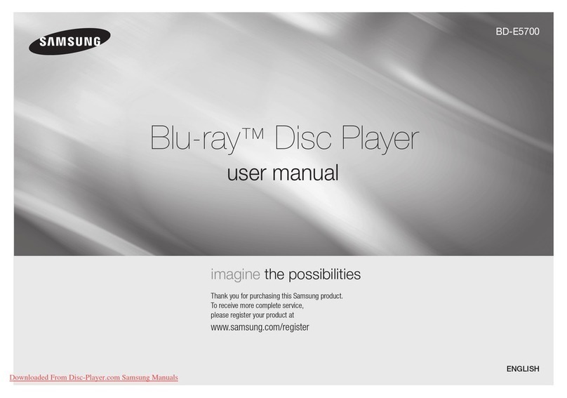 Samsung BD-E5700 user manual