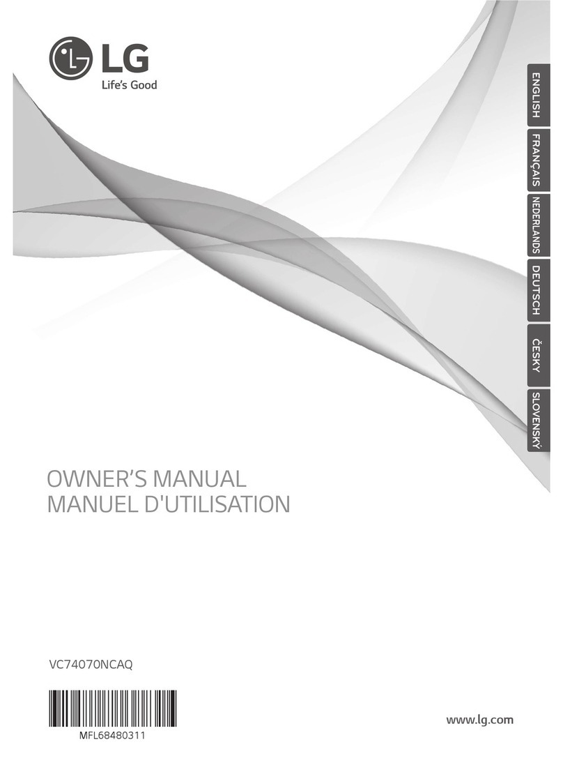 LG VC74070NCAQ User manual