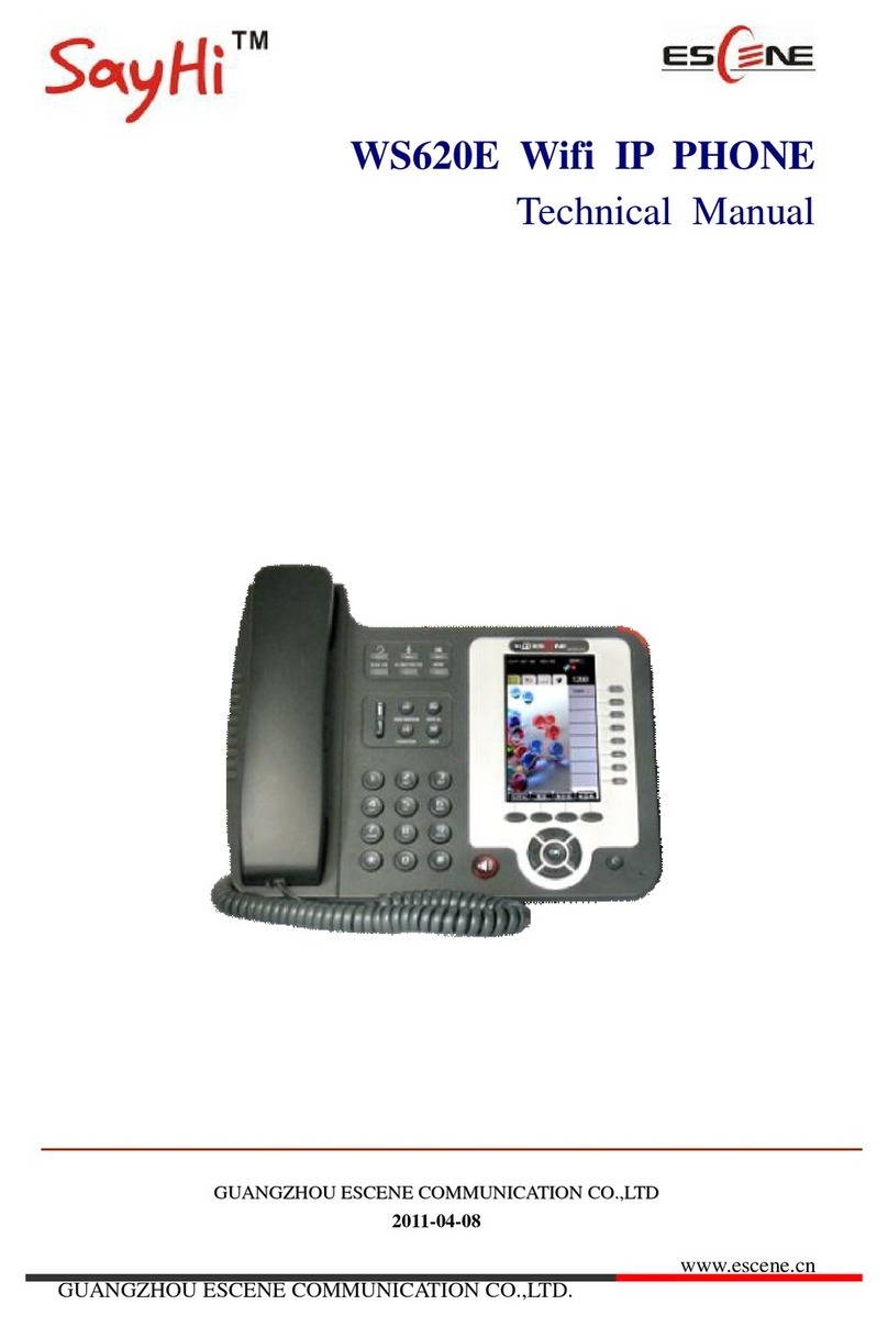 ESENE WS620E Technical manual
