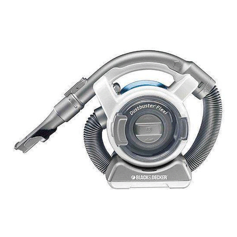 Black & Decker Powerful Solutions Dustbuster Flexi PD1200 User manual