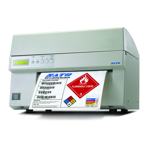 SATO M10e Series Operation manual